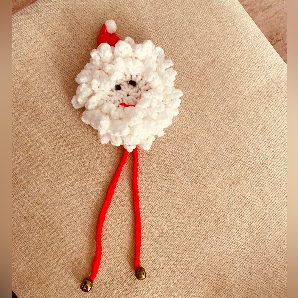 Santa Doorknob Handmade Cover